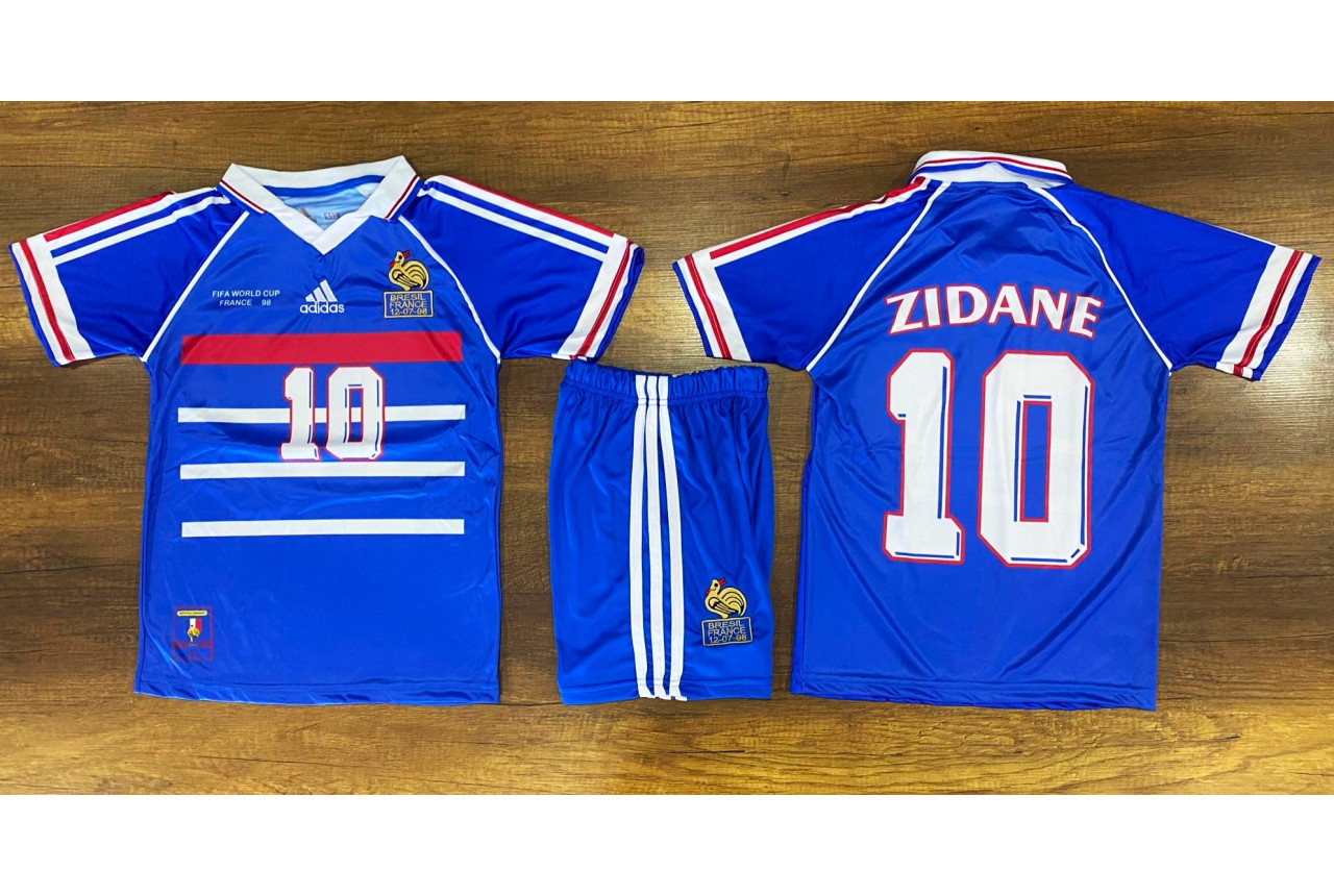 8285 Детски футболен комплект France ZIDANE 10